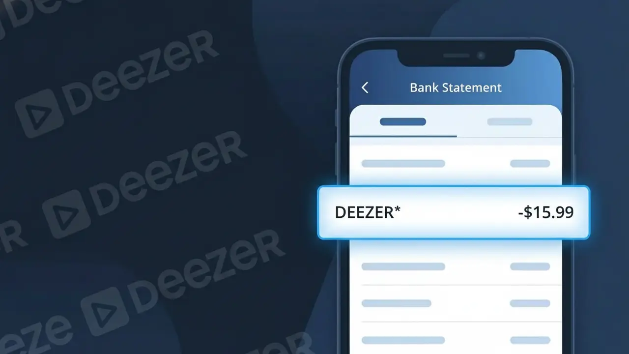 Why You're Seeing "DEEZER*" on Your Bank Statement