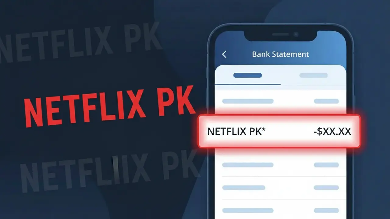 Why You're Seeing "NETFLIX PK*" on Your Bank Statement