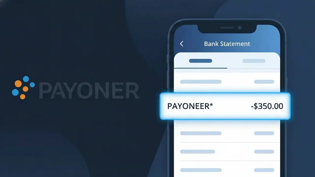 Why You're Seeing "PAYONEER*" on Your Bank Statement