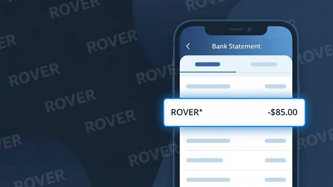 Why You're Seeing "ROVER*" on Your Bank Statement