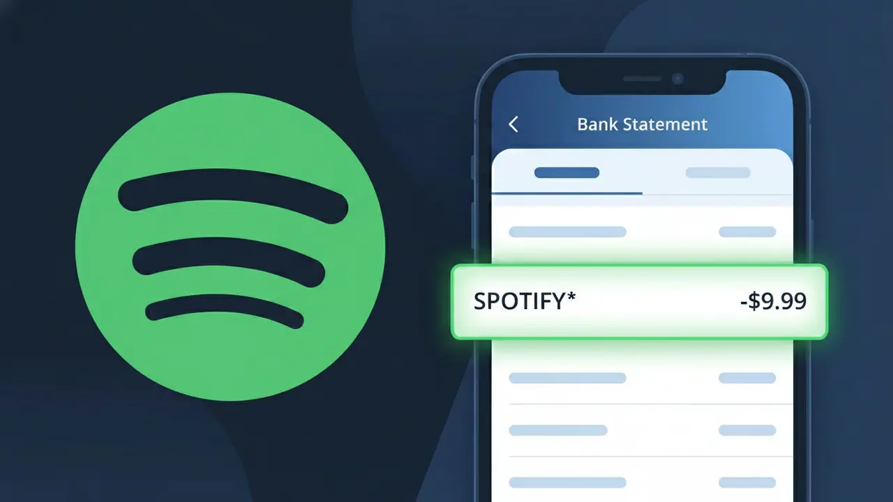 SPOTIFY* charge explained