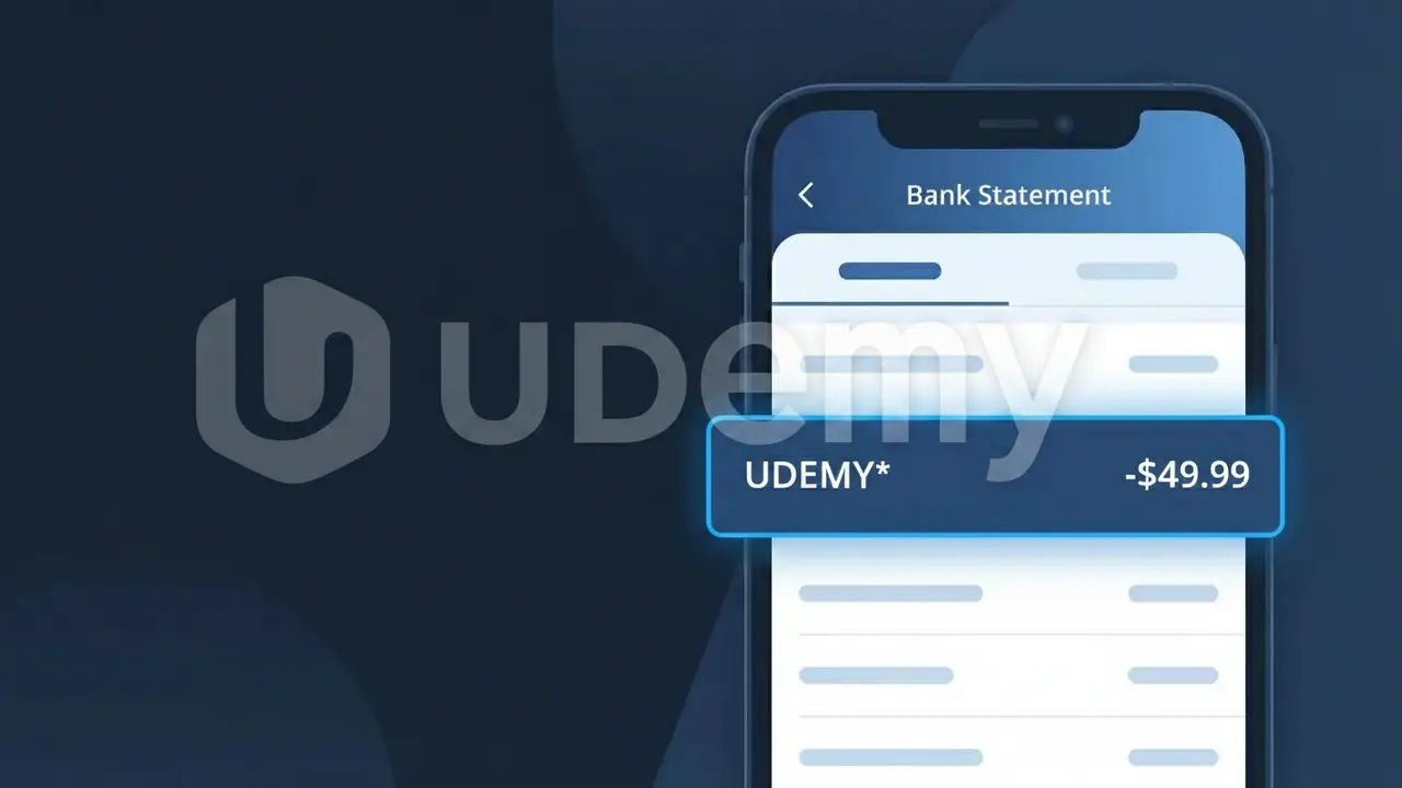 UDEMY* charge explained